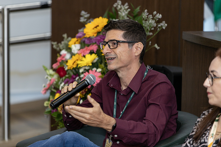 Pablo Nepomuceno ingressou na Unifesm em 1994 como graduando do curso de Fonoaudiologia