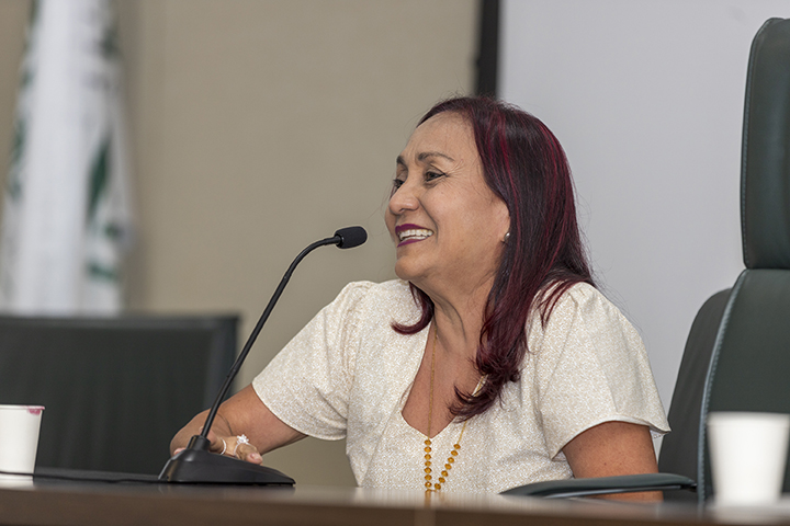  Maria Liduina de Oliveira e Silva, pró-reitora adjunta de Graduação