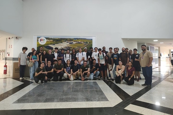 Recepção no Campus São José dos Campos